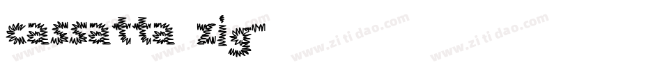 cassatta zig字体转换